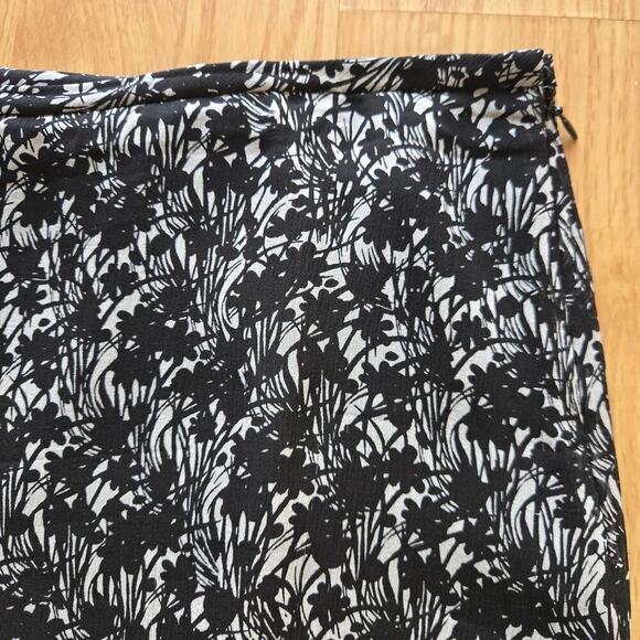 NWOT Ann Taylor Women Silk Floral Tiered Skirt 14 Sheer Whimsigoth Fairy Cottage - Picture 4 of 9
